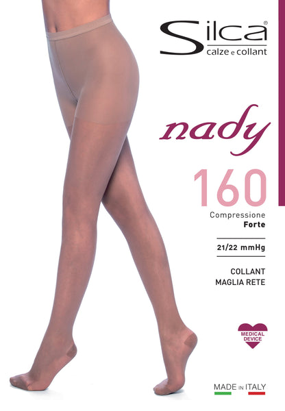 Nady 160 collant preventivo compressione forte plus 21-22 mmHg (CL4181) DISPOSITIVO MEDICO