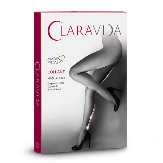 Collant preventivo maglia liscia 140 DEN Claravida (VCL4157 e VCL4183) - DISPOSITIVO MEDICO